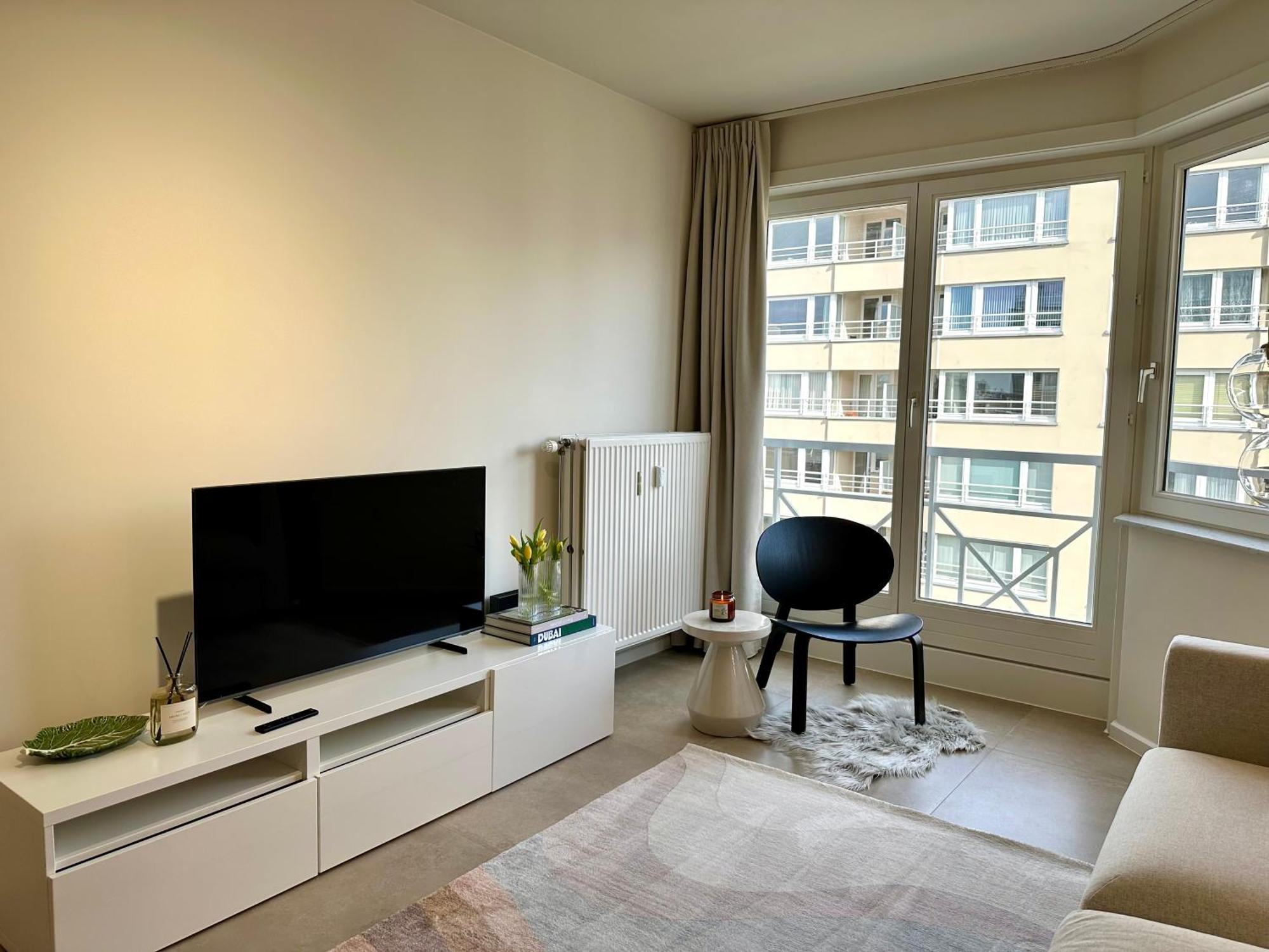 Studio F - 2 Personen - Op 250M Van De Zee Ostenda Zewnętrze zdjęcie