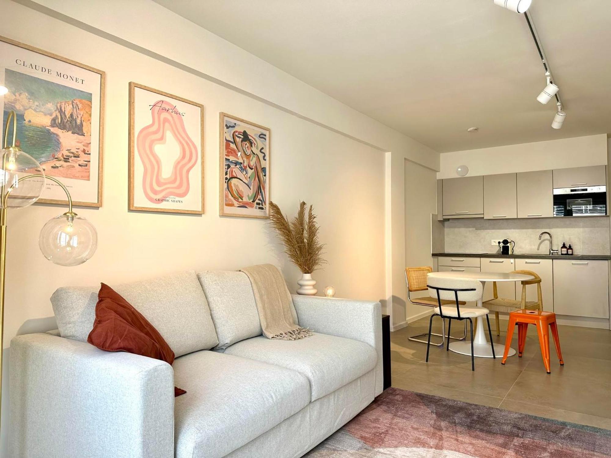 Studio F - 2 Personen - Op 250M Van De Zee Ostenda Zewnętrze zdjęcie